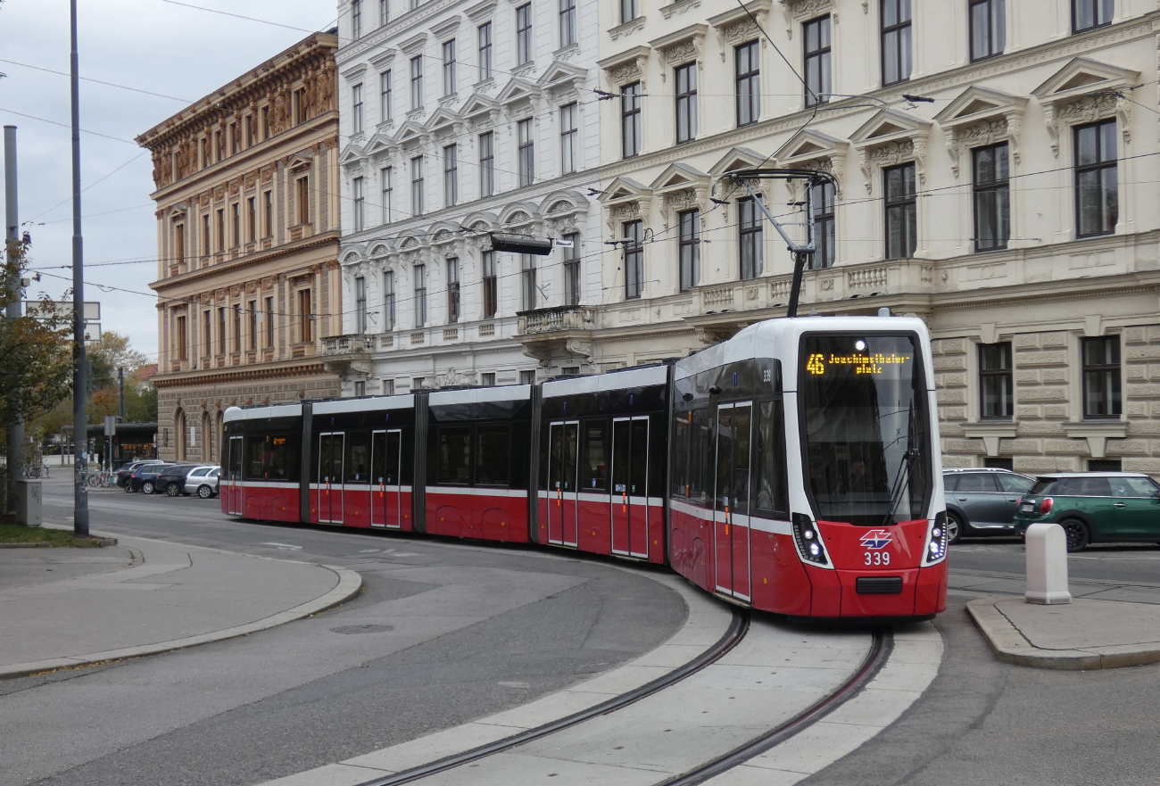 Вена, Bombardier Flexity Wien (Type D) № 339 Вена, Bombardier Flexity Wien (Type D) № 339