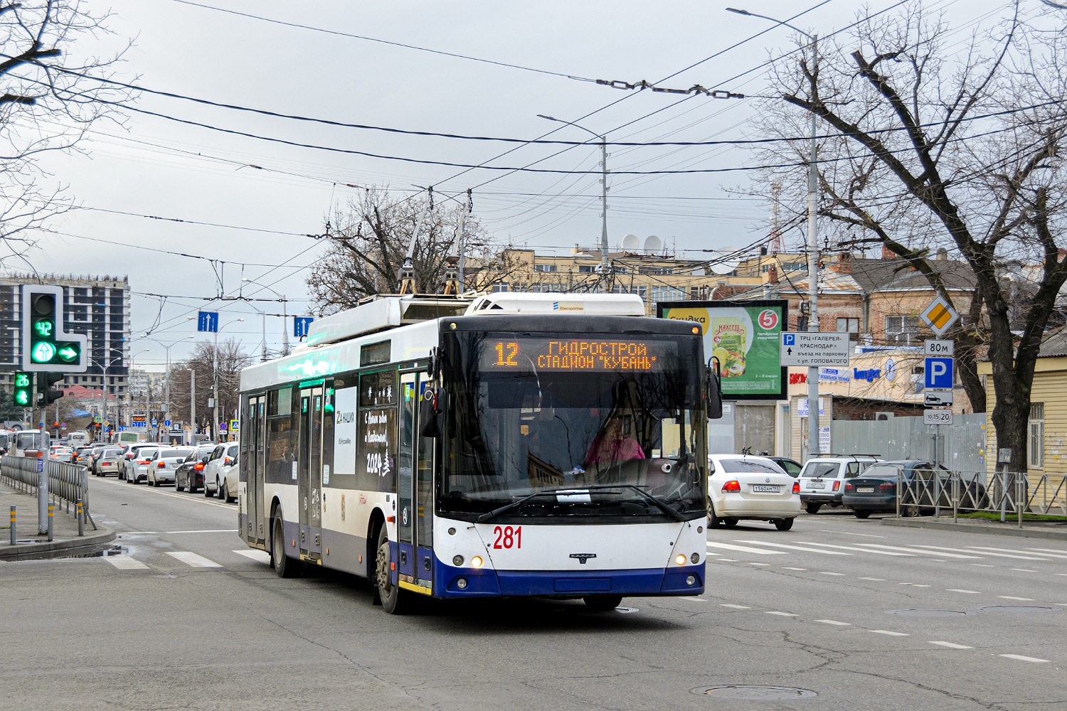 Краснодар, СВАРЗ-МАЗ-6275 № 281