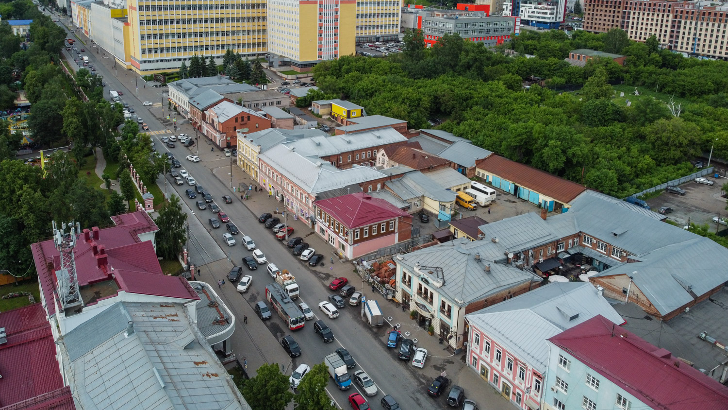 Ижевск — Линии электротранспорта