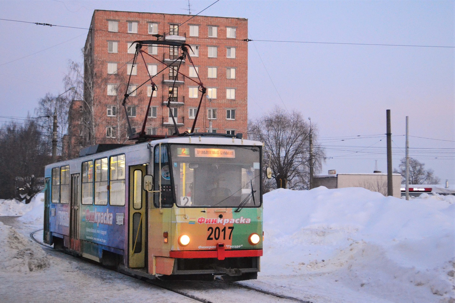 Ижевск, Tatra T6B5SU № 2017