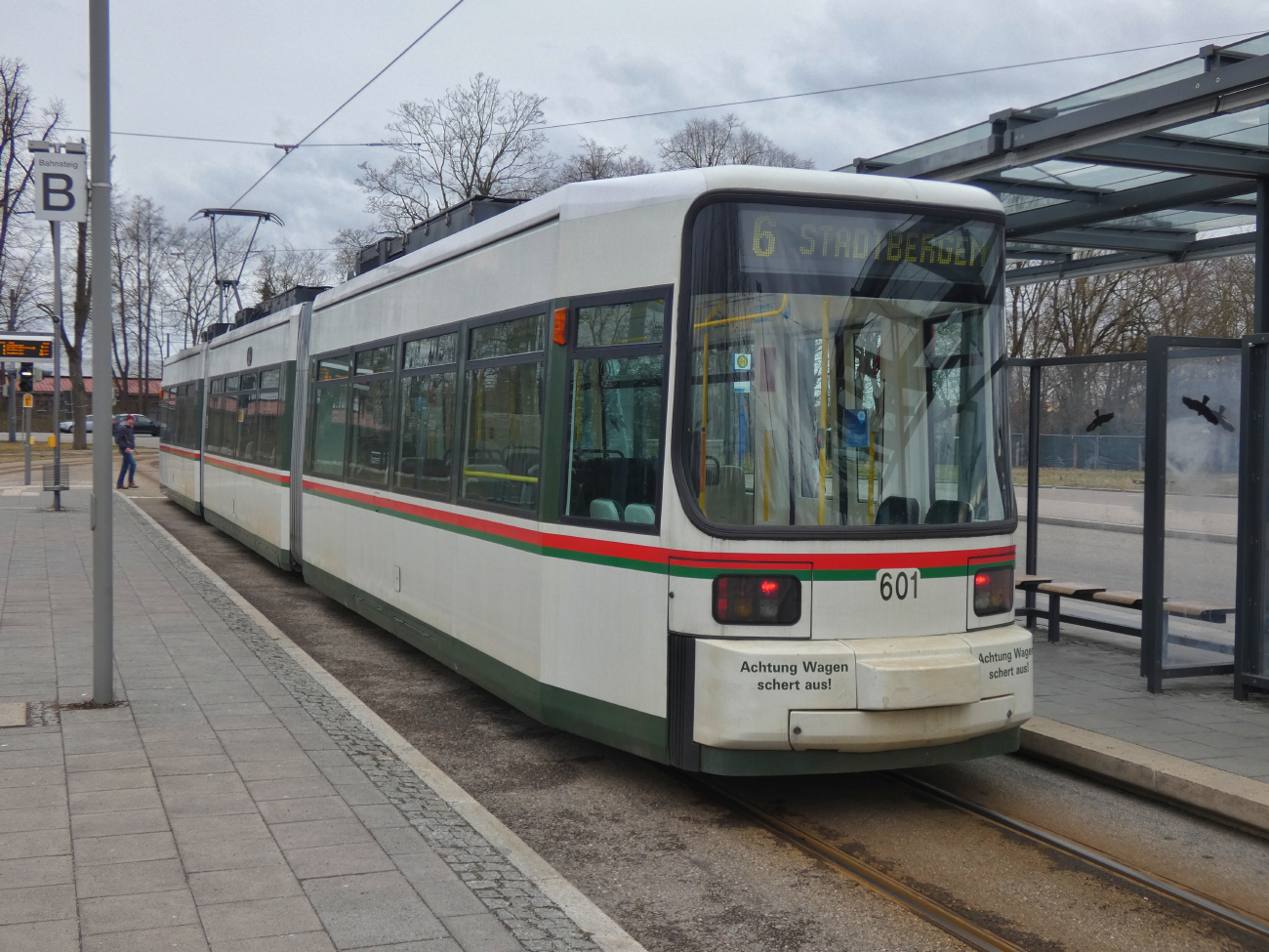 Аугсбург, Adtranz GT6M № 601