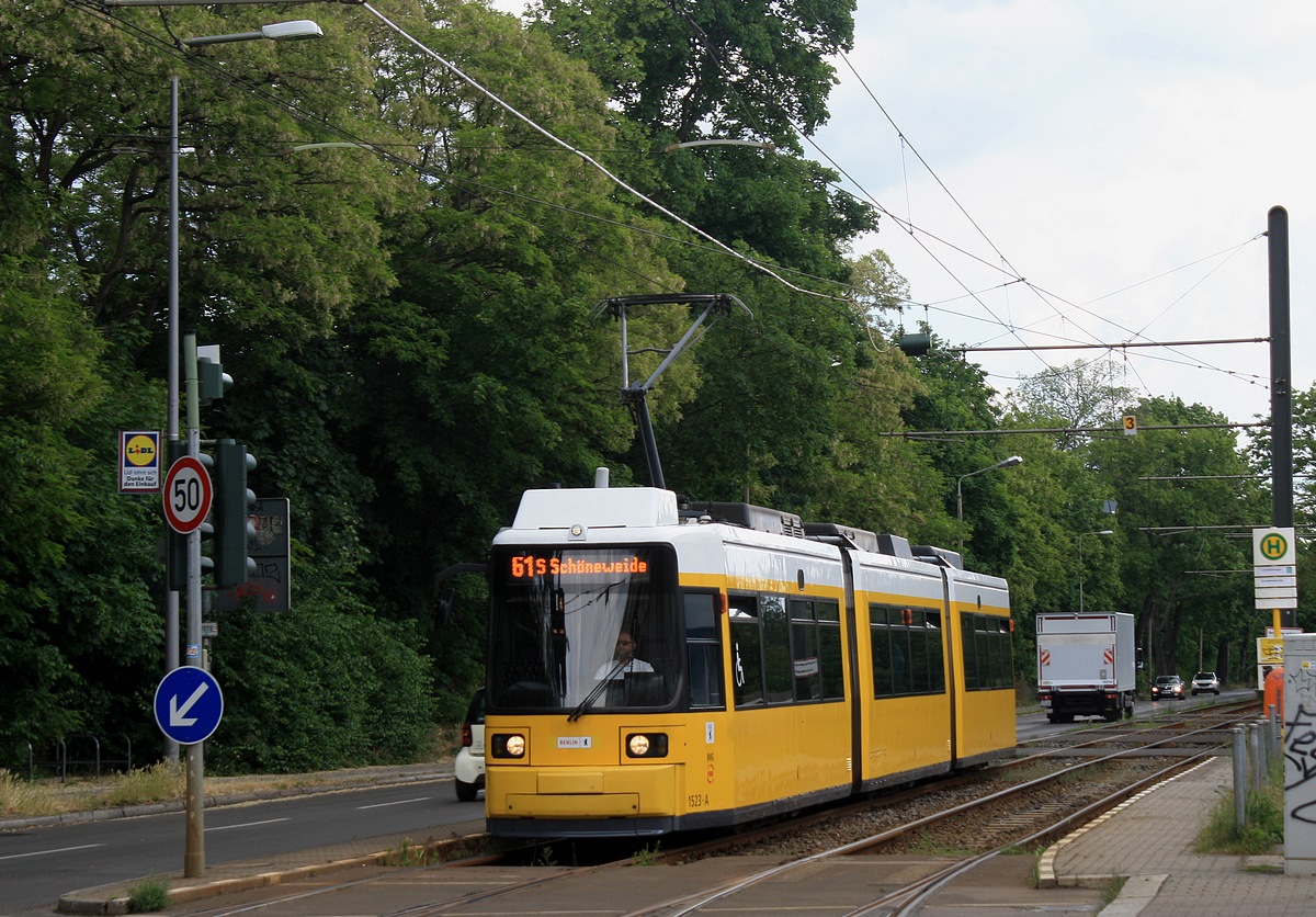 Берлин, BVG GT6U № 1523