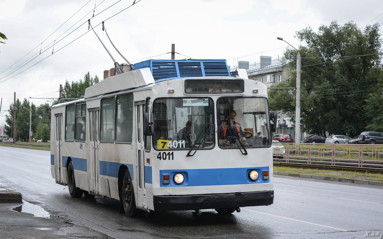 Барнаул, ЗиУ-682 КВР БТРМ № 4011
