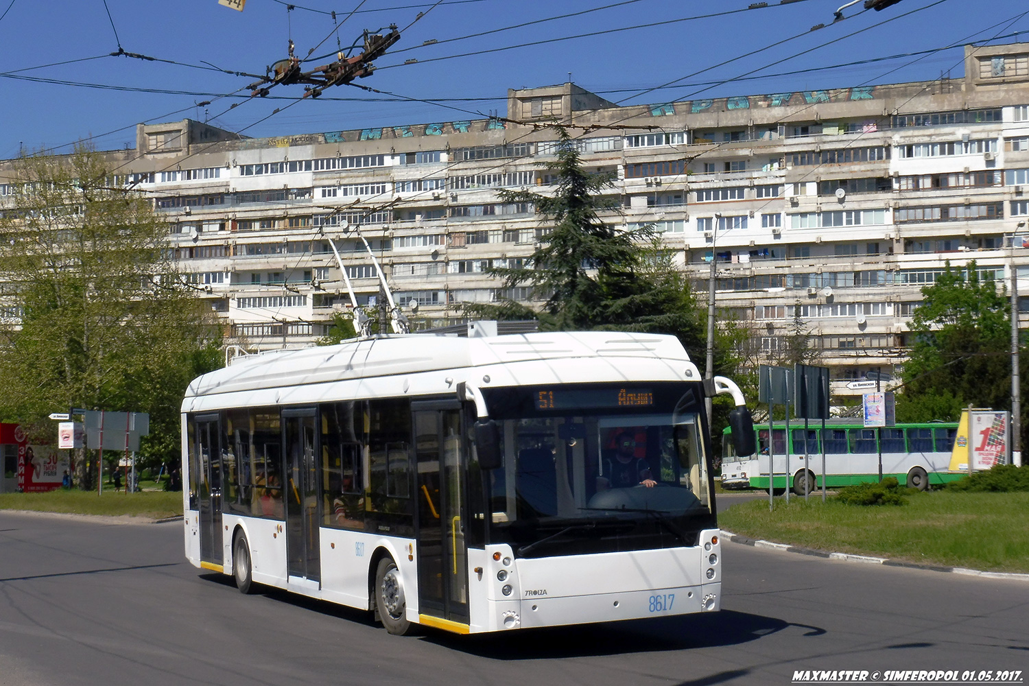 Крымский троллейбус, Тролза-5265.05 «Мегаполис» № 8617