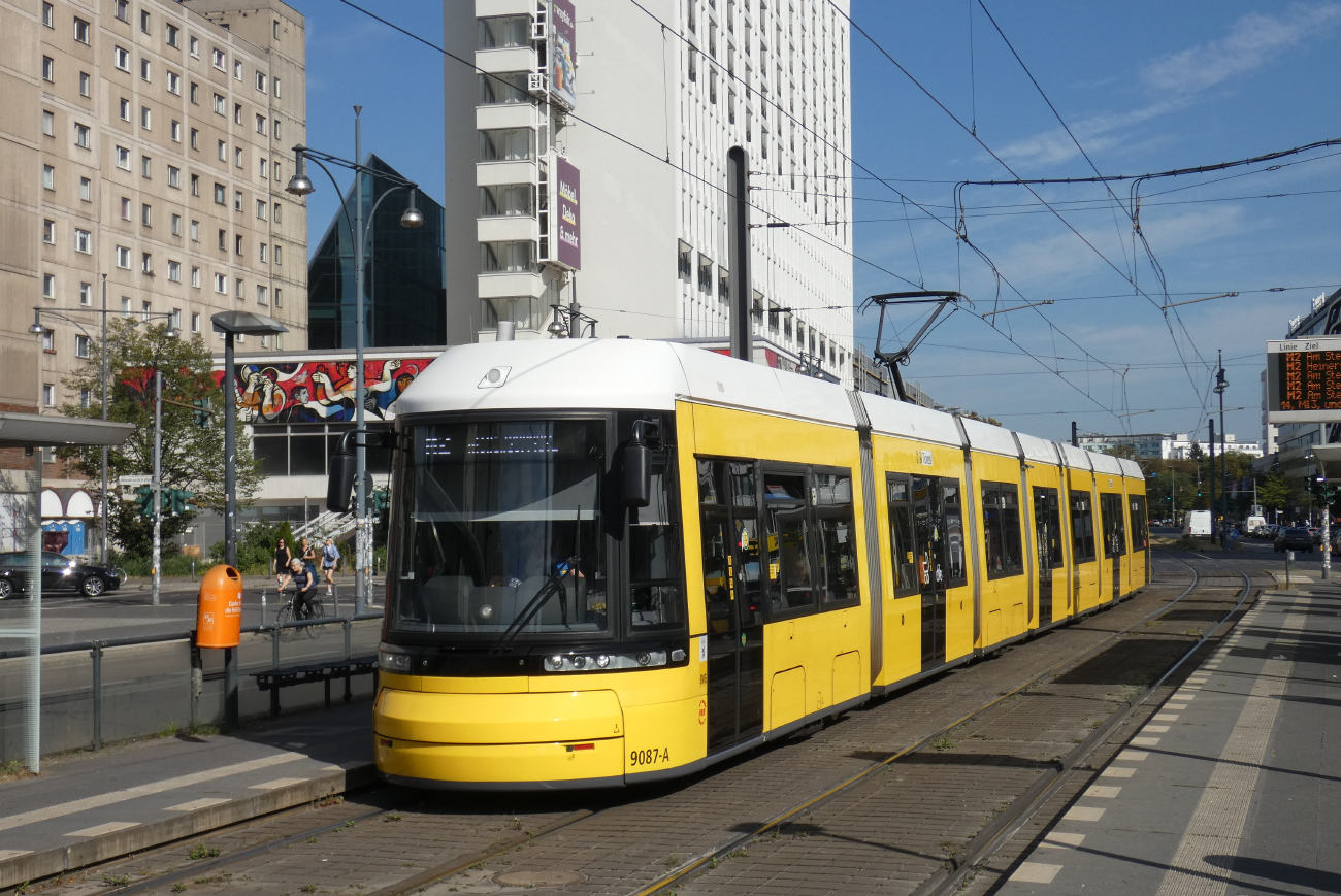 Берлин, Bombardier Flexity Berlin (GT8-08ZR/F8Z) № 9087