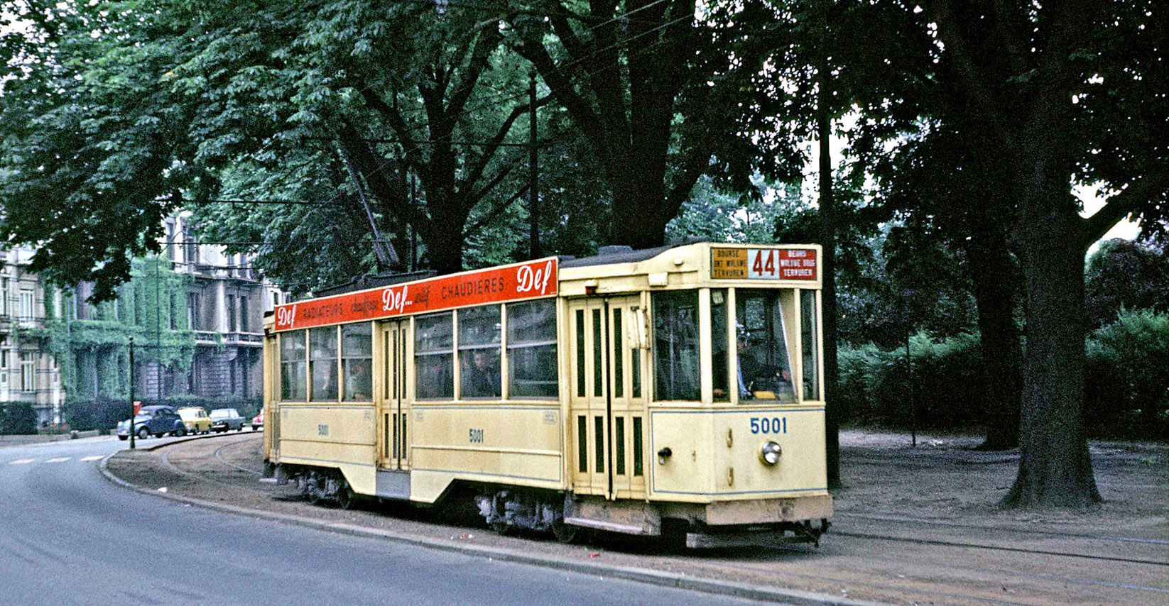 Брюссель, MIVB/STIB Series 5000 № 5001; Брюссель — Старые фотографии MIVB / STIB