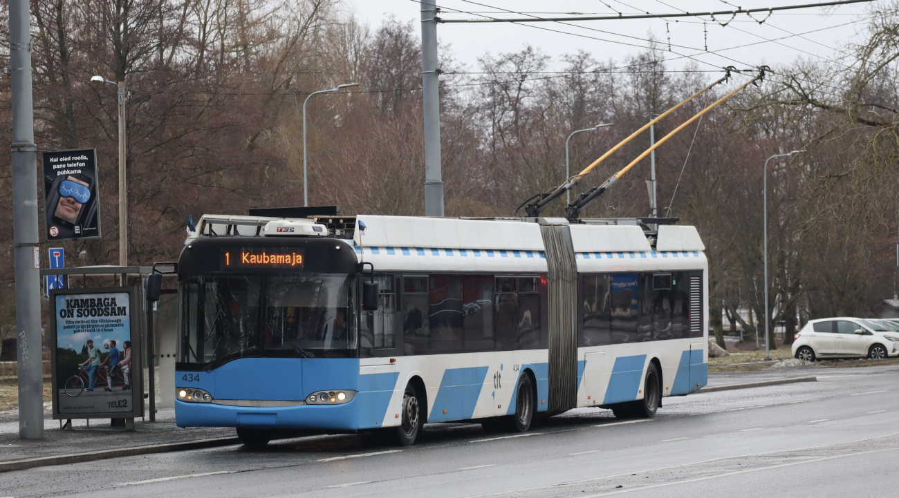 Tallinn, Solaris Trollino II 18 Ganz č. 434