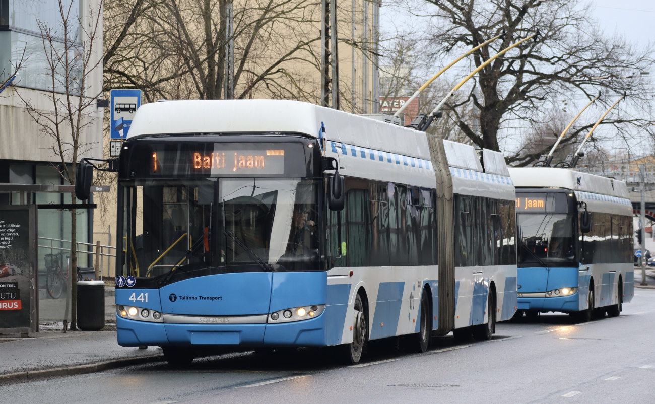 Таллин, Solaris Trollino III 18 AC № 441