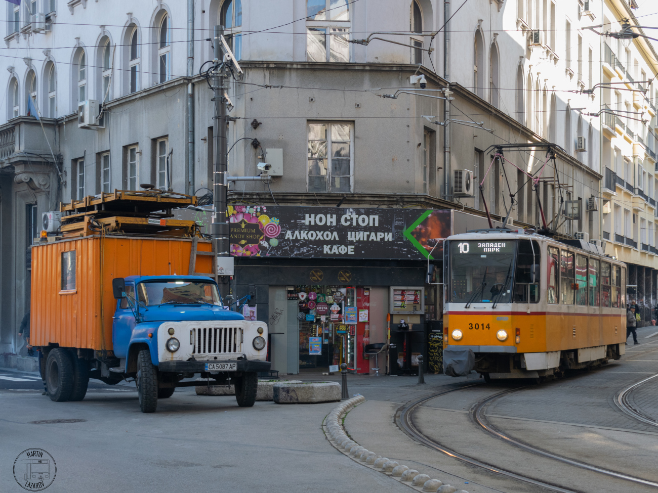 Sofia, Tatra T6A2B № 3014; Sofia — Service vehicles Sofia, Tatra T6A2B № 3014; Sofia — Service vehicles