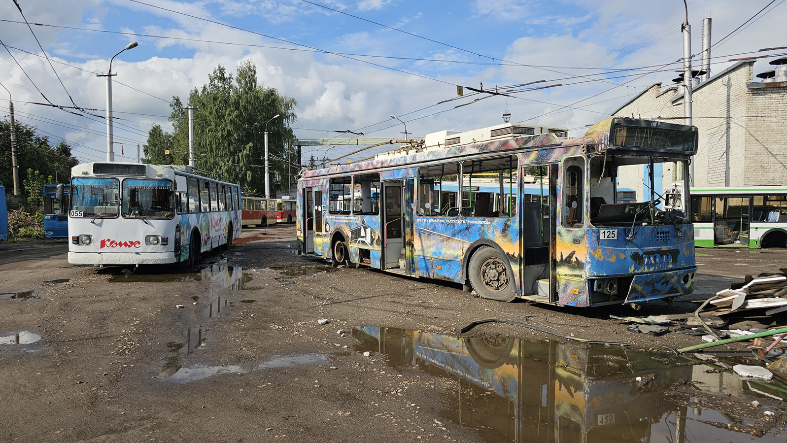 Калуга, ЗиУ-682Г10 № 055; Калуга, ЗиУ-682Г-016.02 № 125