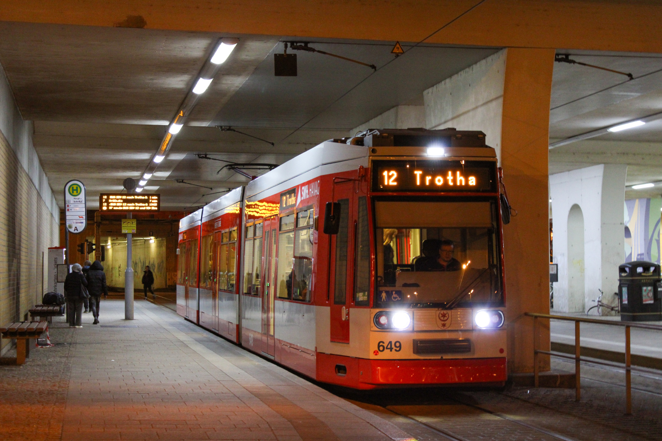 Галле, Duewag MGT6D № 649