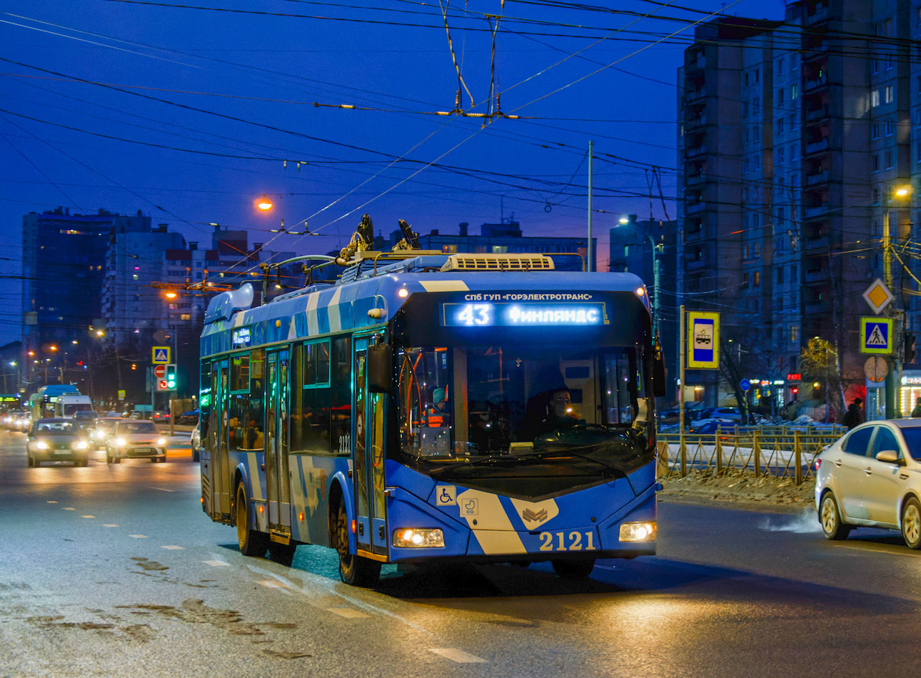 Санкт Петербург, БКМ 32100D № 2121