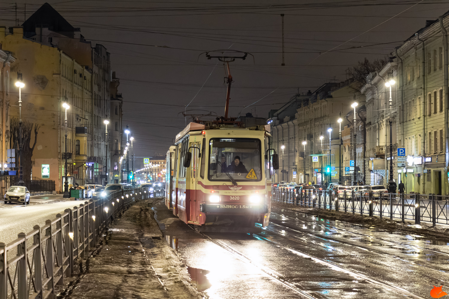 Saint-Pétersbourg, TS-77 N°. 3620 Saint-Pétersbourg, TS-77 N°. 3620
