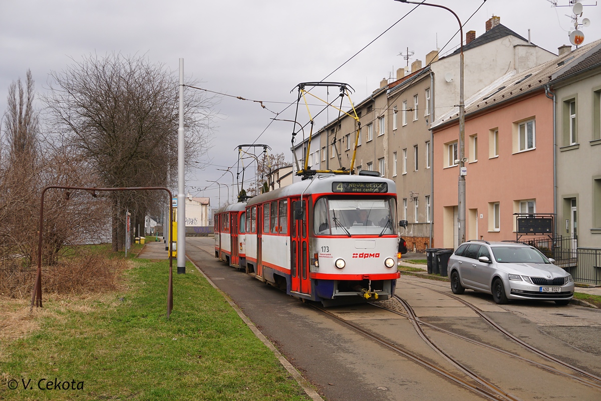 Olomouc, Tatra T3R.P č. 173