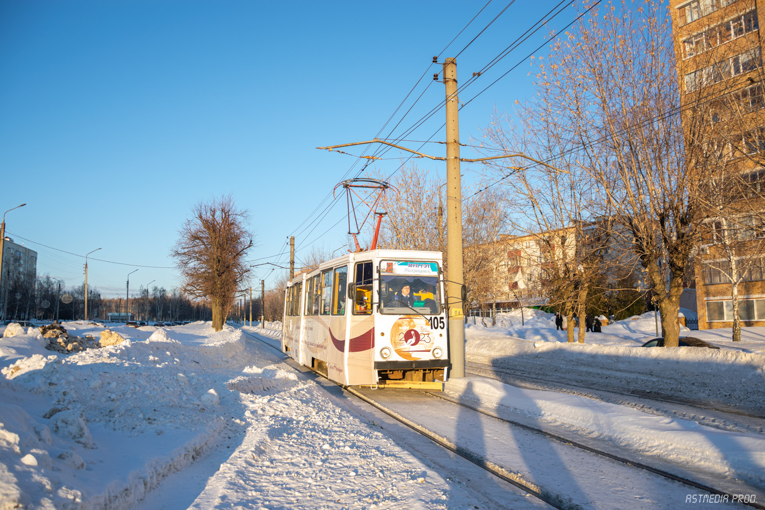 Нижнекамск, 71-605 (КТМ-5М3) № 105