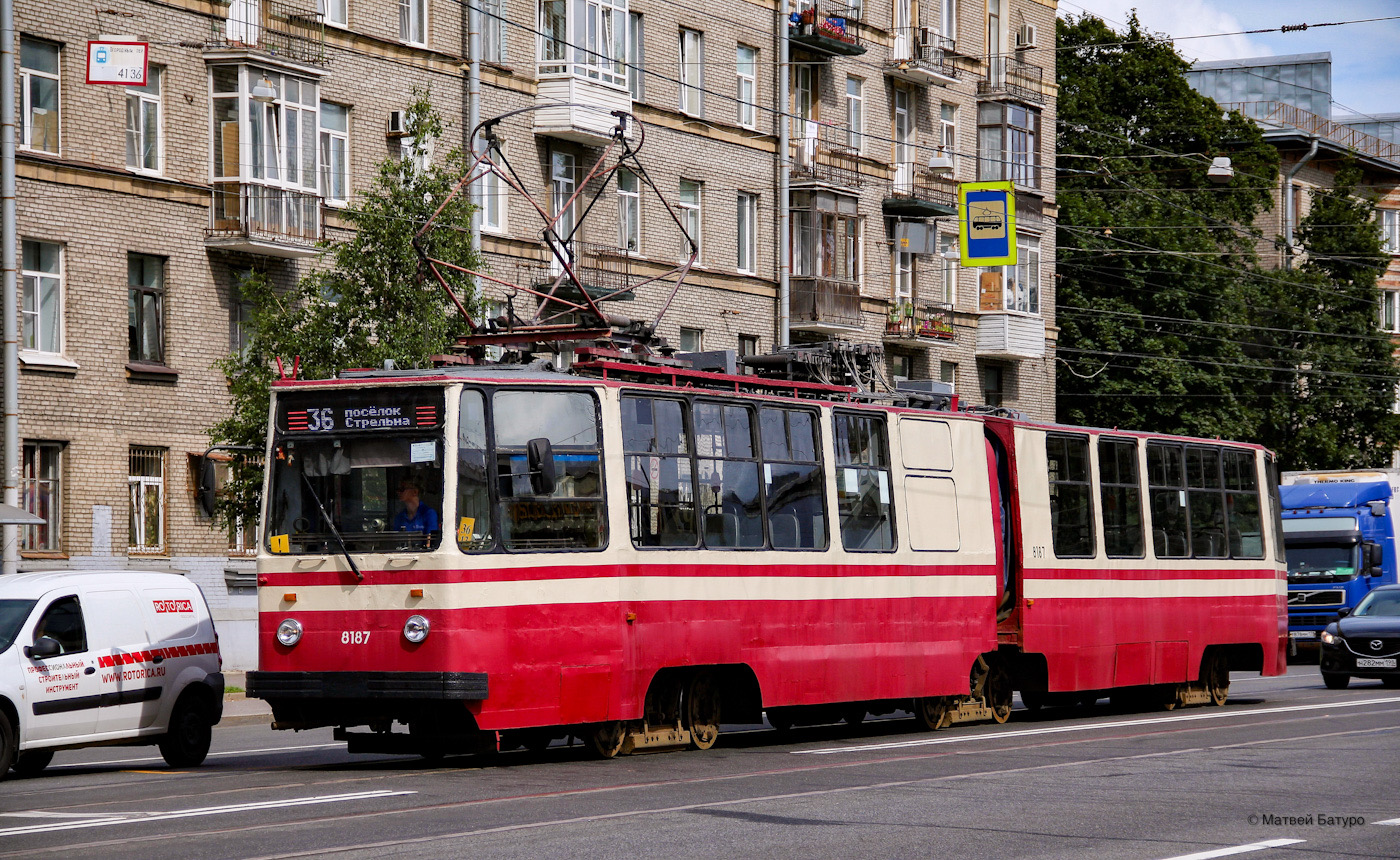 Saint-Petersburg, LVS-86K № 8187 Saint-Petersburg, LVS-86K № 8187