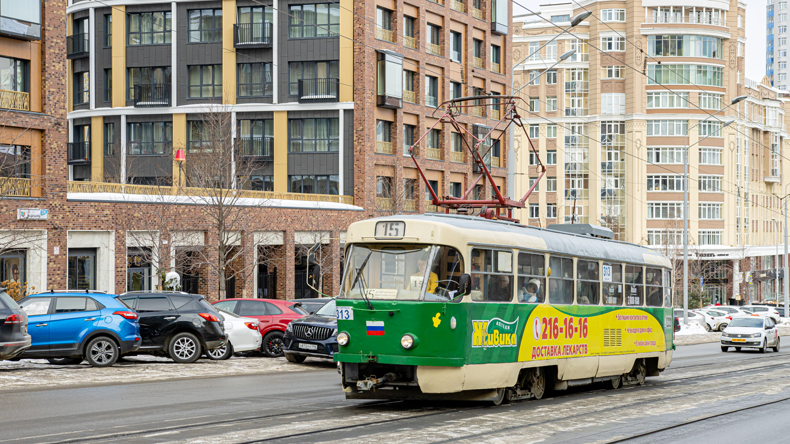 Екатеринбург, Tatra T3SU № 313