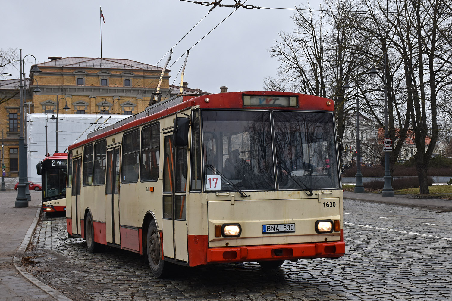 Вильнюс, Škoda 14Tr13/6 № 1630