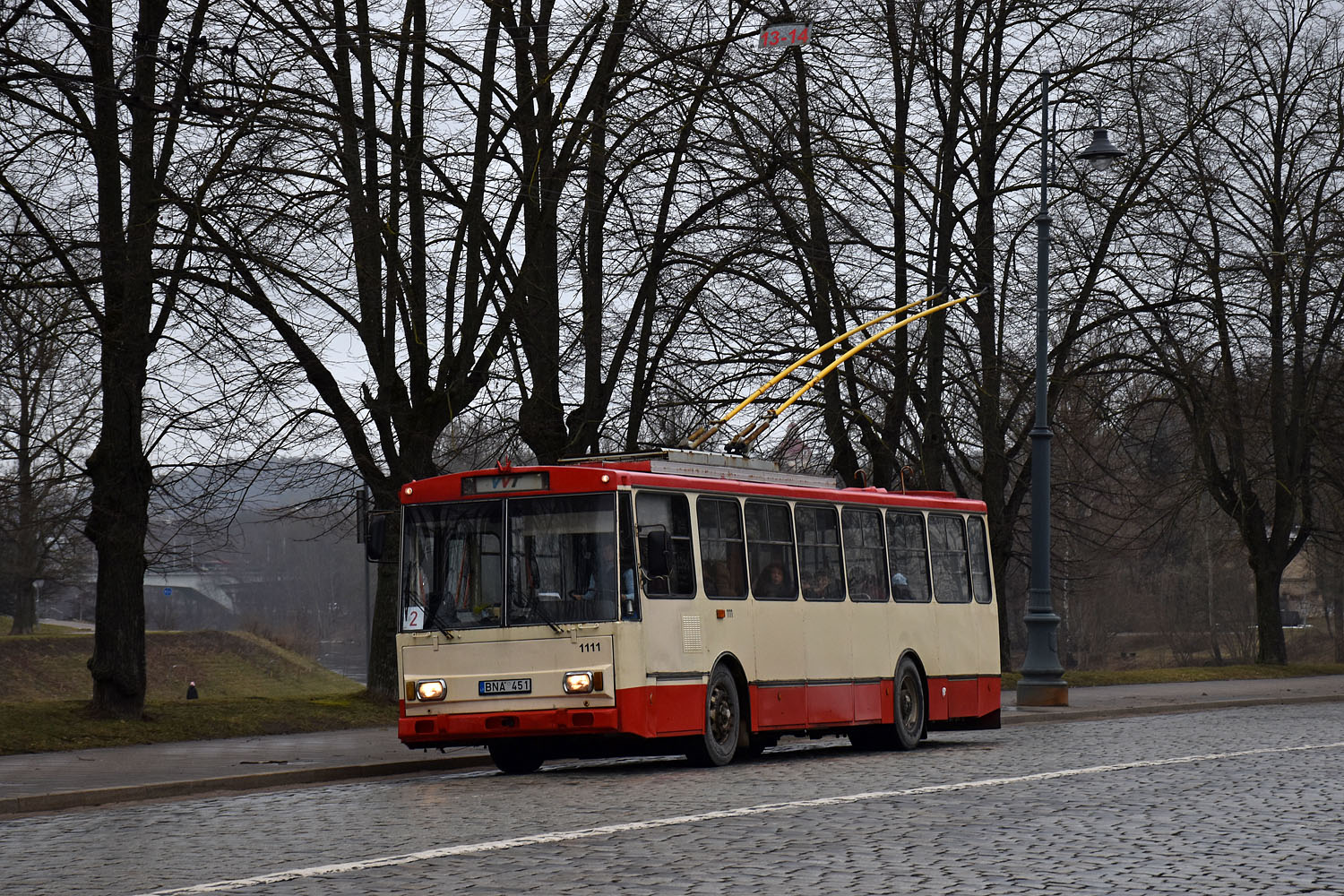 Вильнюс, Škoda 14Tr10/6 № 1111