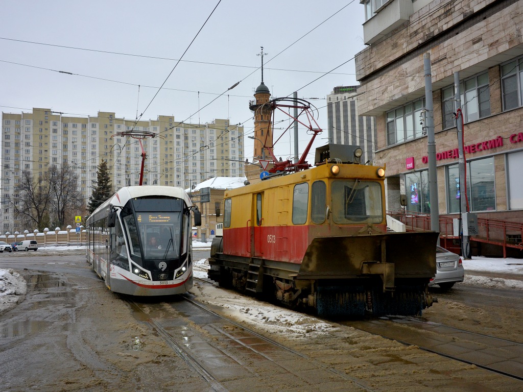 Москва, 71-931М «Витязь-М» № 31113; Москва, ГС-4 (КРТТЗ) № 0513