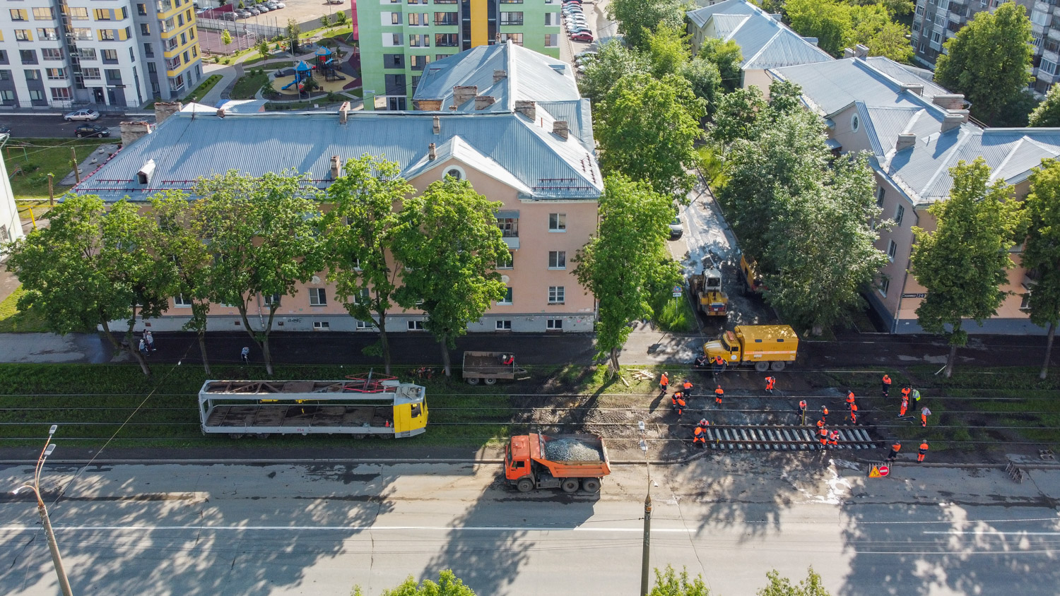 Iževskas — Building and reconstruction