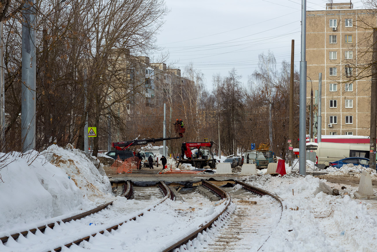 Nyizsnij Novgorod — Repair of the tram line under the concession agreement. Stage №2