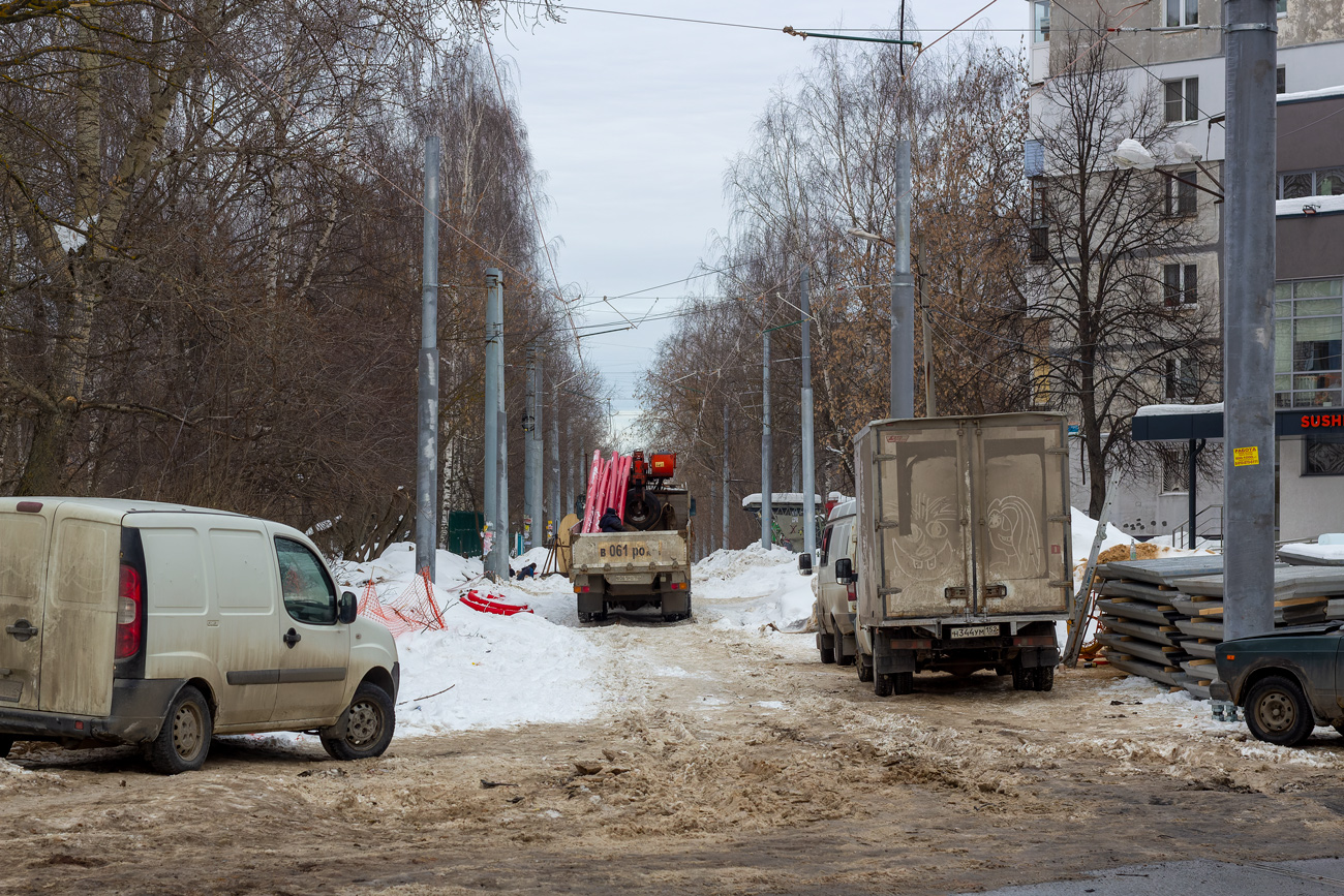 Nižni Novgorod — Repair of the tram line under the concession agreement. Stage №2