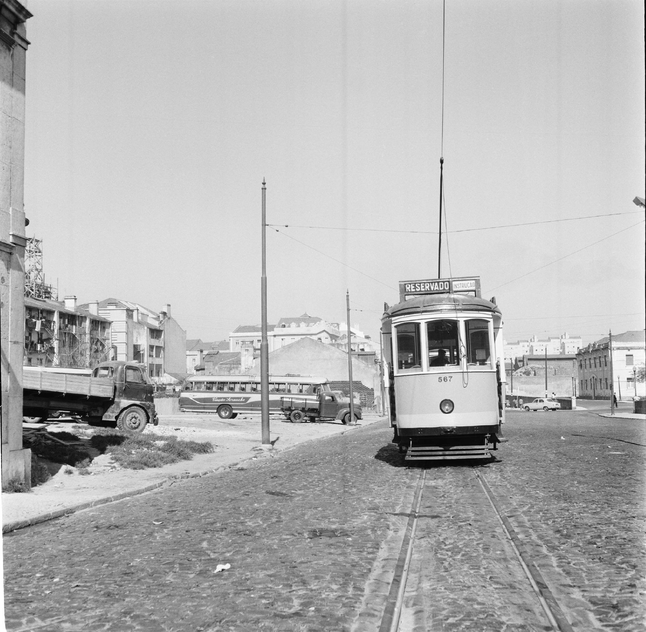 Лиссабон, Carris 2-axle motorcar (Standard) № 567; Лиссабон — Все — Старые фотографии