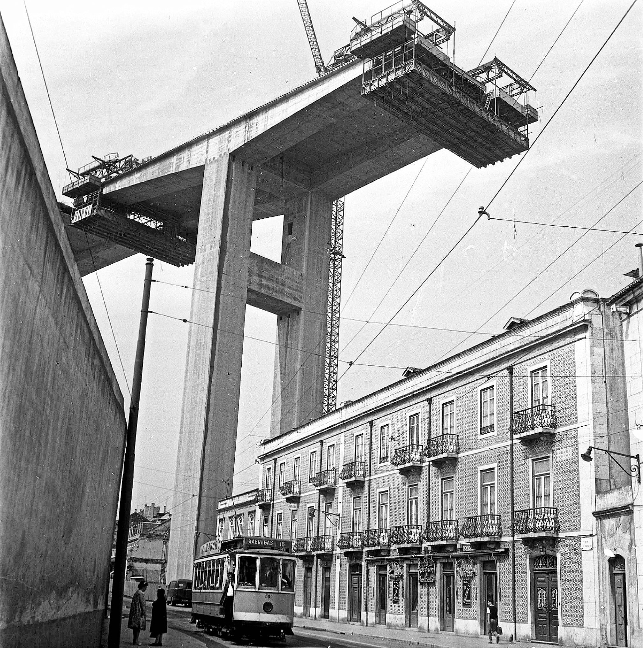 Лиссабонская агломерация, Carris 2-axle motorcar (Standard) № 601; Лиссабонская агломерация — Все виды: Исторические фотографии