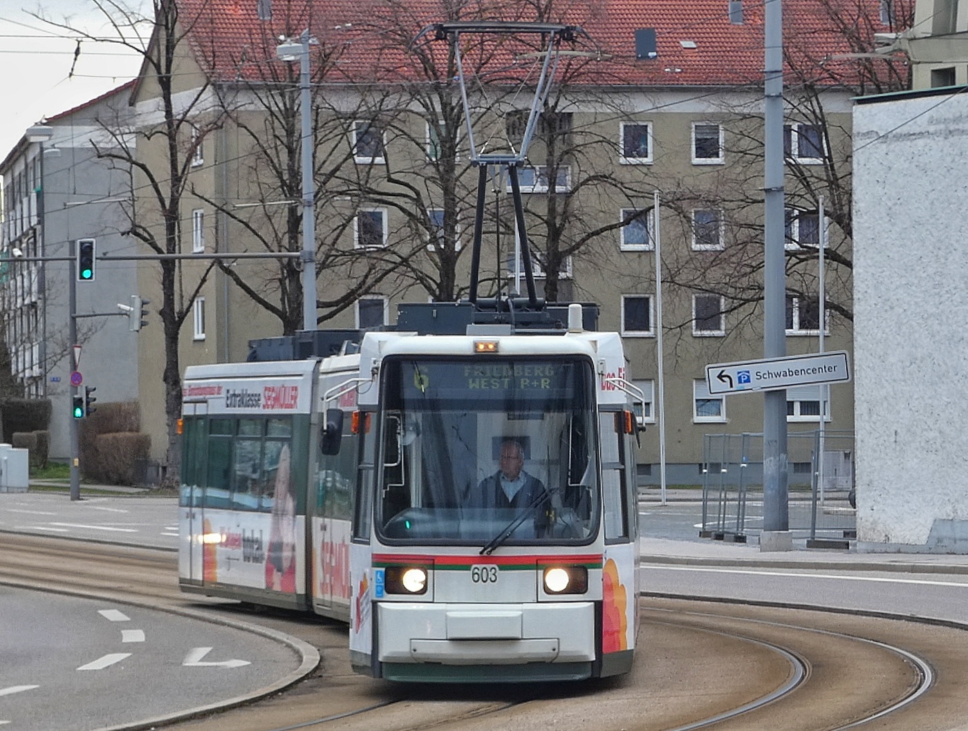 Аугсбург, Adtranz GT6M № 603