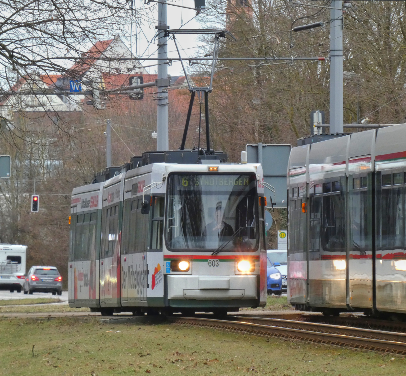 Аугсбург, Adtranz GT6M № 603