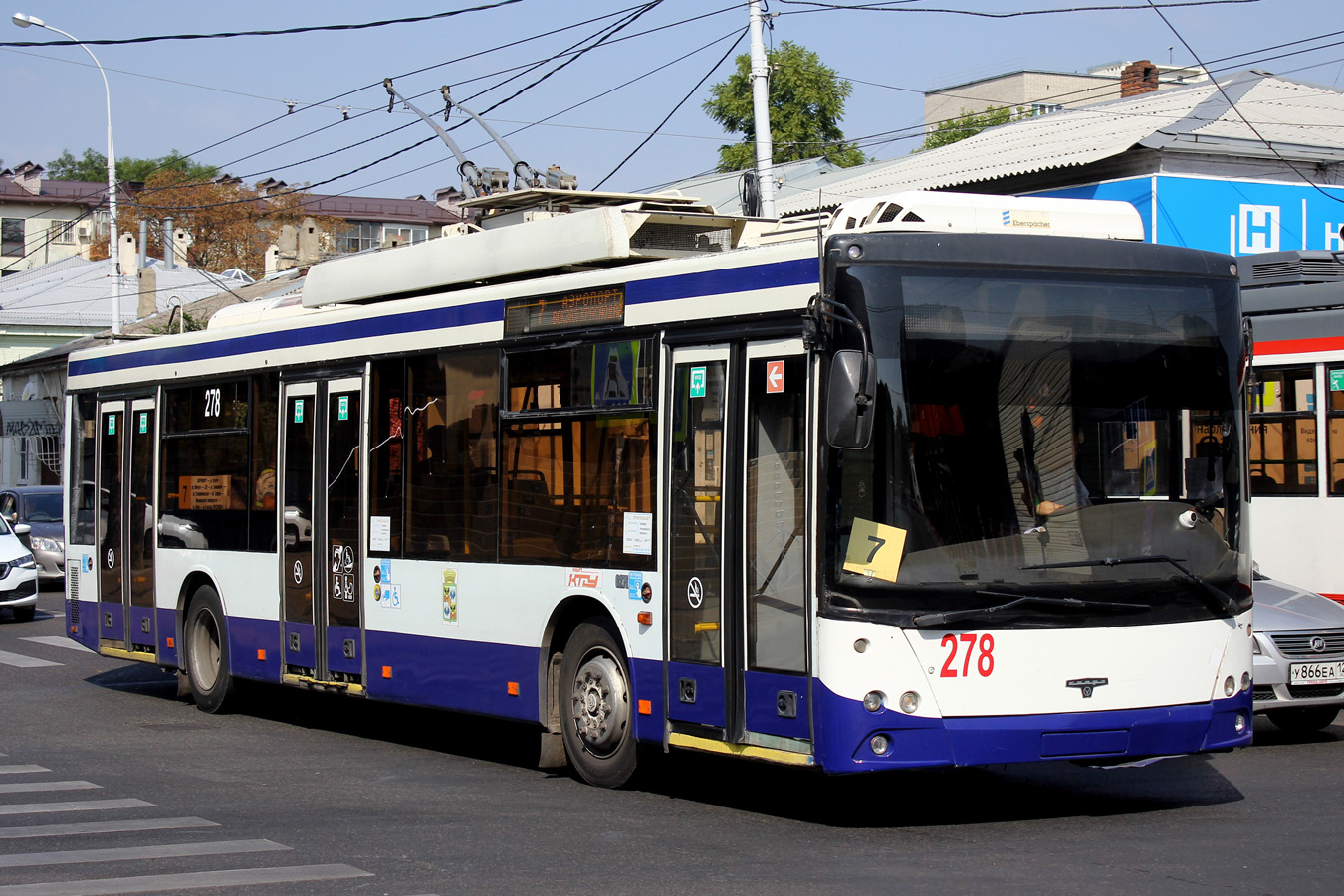 Краснодар, СВАРЗ-МАЗ-6275 № 278