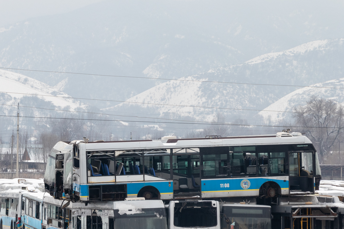 Алматы, YoungMan JNP6120GDZ (Neoplan Kazakhstan) № 1108 Алматы, YoungMan JNP6120GDZ (Neoplan Kazakhstan) № 1108