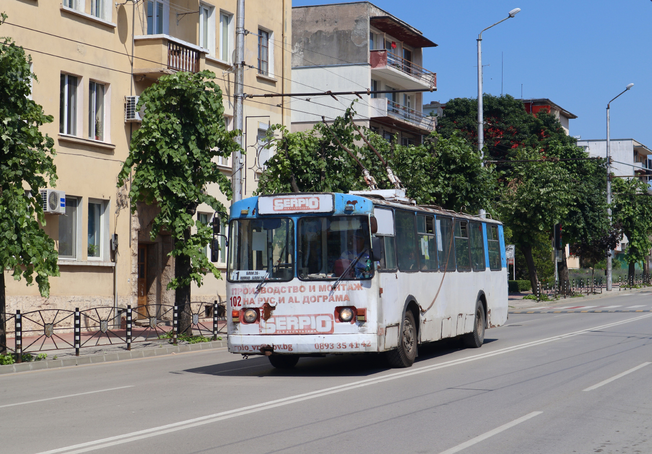 Враца, ЗиУ-682В1УБ № 102