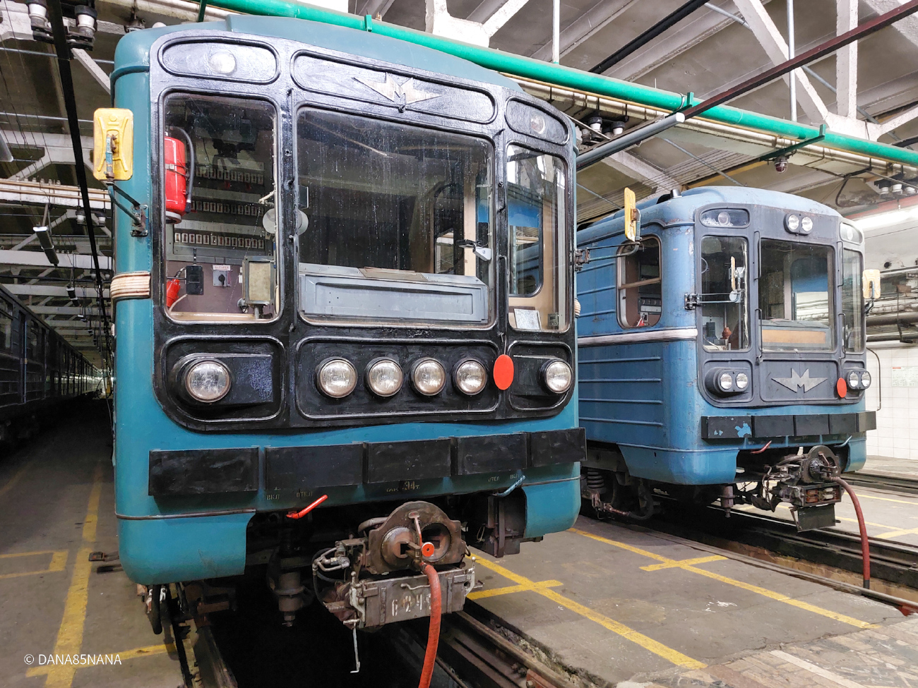 Москва, 81-717.5 (ММЗ/МВМ) № 0243; Москва — Метрополитен — [6] Калужско-Рижская линия; Москва — Метрополитен — Подвижной состав — 81-717/714 и модификации