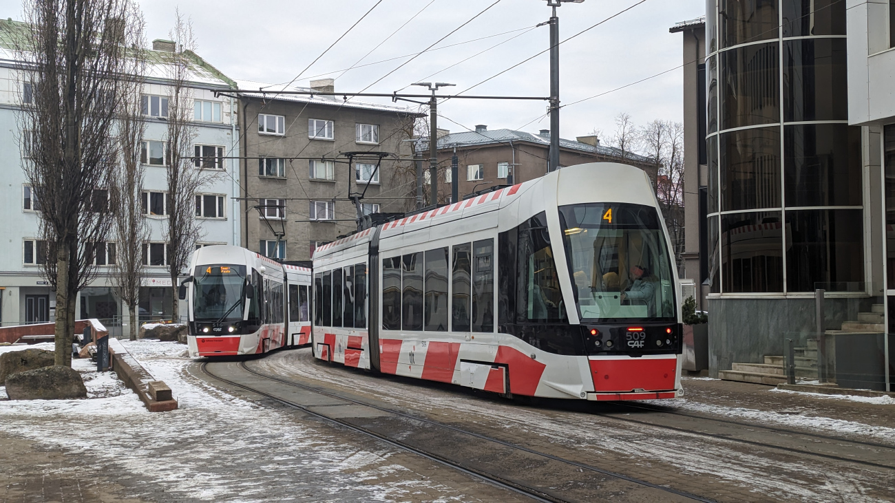Таллин, CAF Urbos AXL № 509