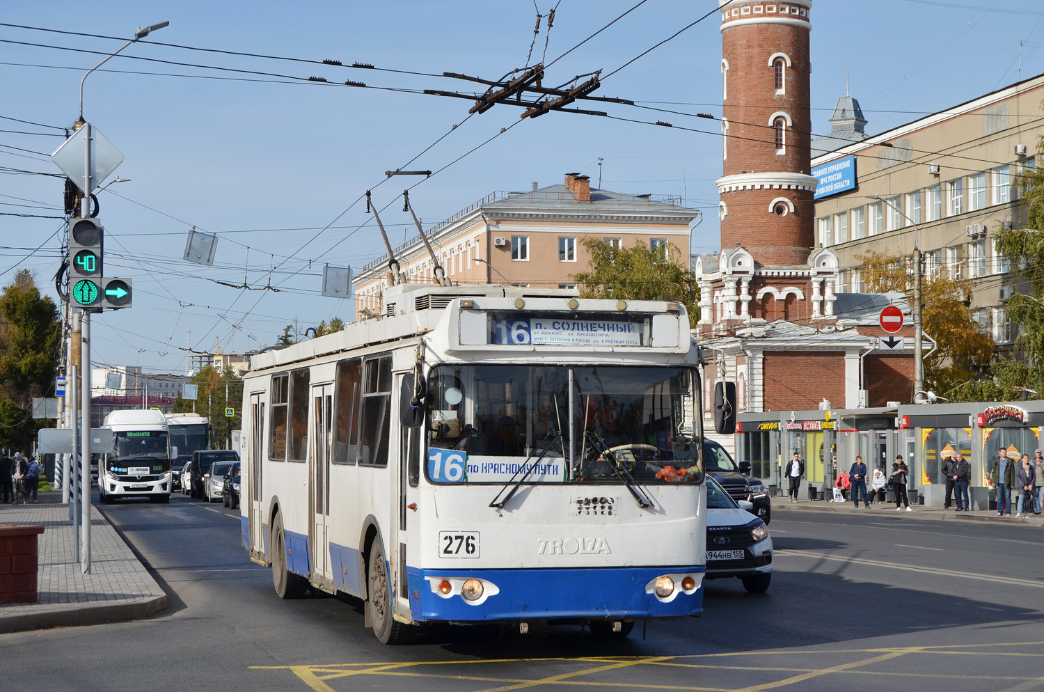 Омск, ЗиУ-682Г-016.03 № 276 Омск, ЗиУ-682Г-016.03 № 276