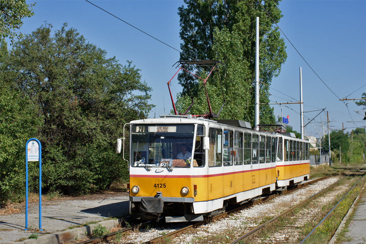 Sofia, Tatra T6B5B # 4125