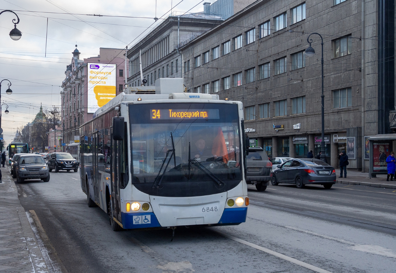 Санкт-Петербург, ВМЗ-5298.01 «Авангард» № 6848