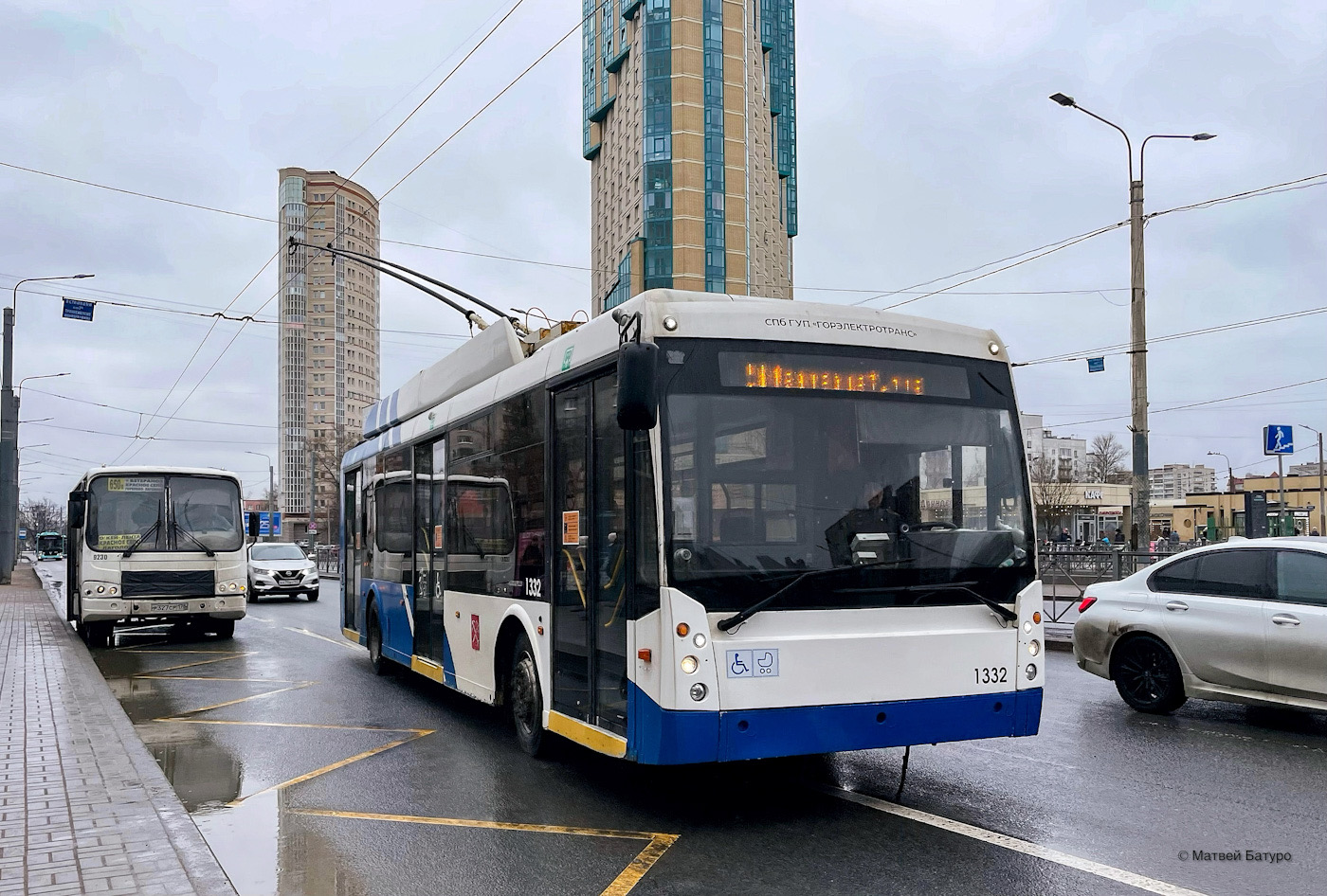 Санкт-Петербург, Тролза-5265.00 «Мегаполис» № 1332