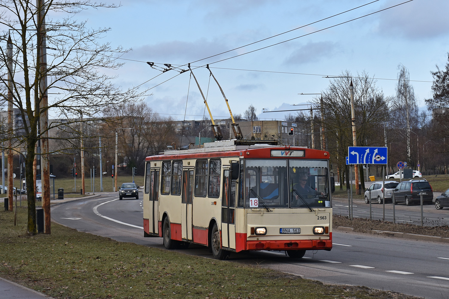 Vilnius, Škoda 14Tr11/6 Nr. 2563