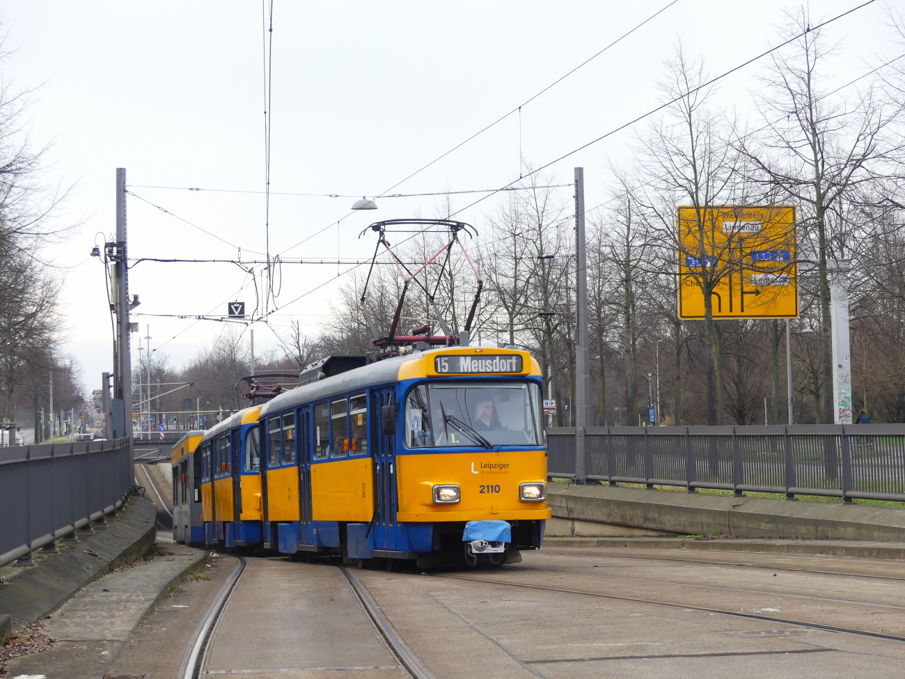 Leipzig, Tatra T4D-M1 № 2110 Leipzig, Tatra T4D-M1 № 2110