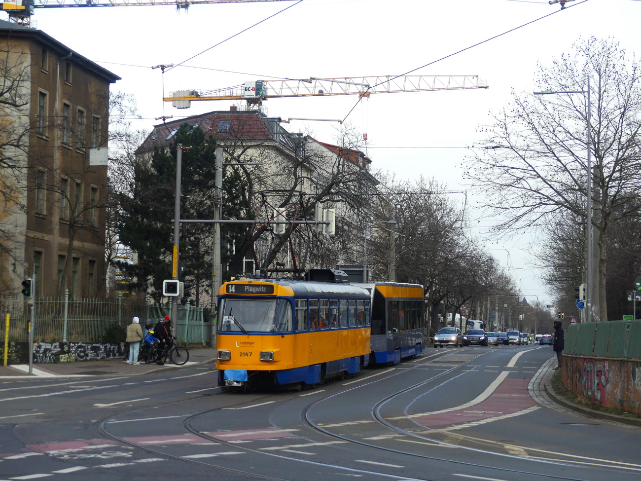 Лейпциг, Tatra T4D-M1 № 2147