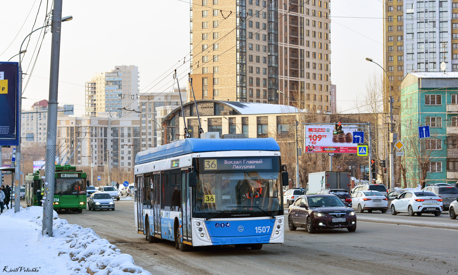 Новосибирск, УТТЗ-6241.01 «Горожанин» № 1507