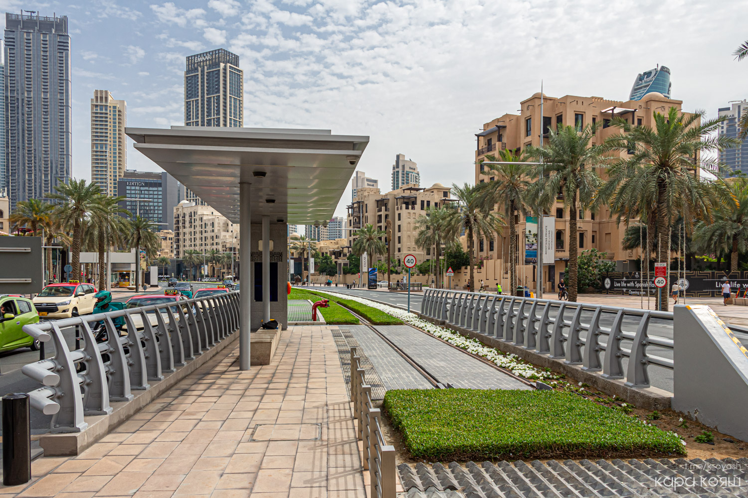 Дубай — Трамвайные линии и инфраструктура