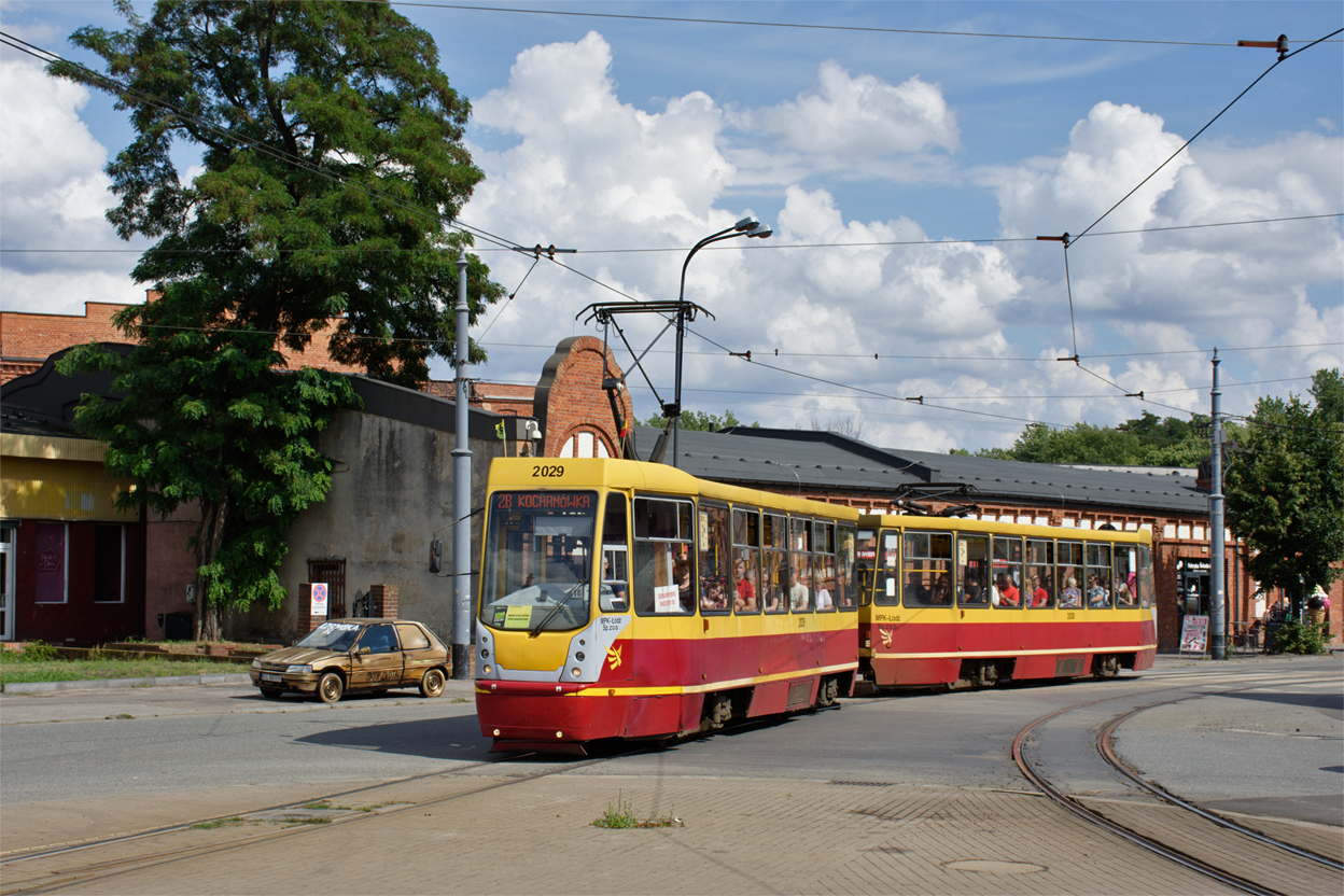 Лодзь, Konstal 805NaND № 2029