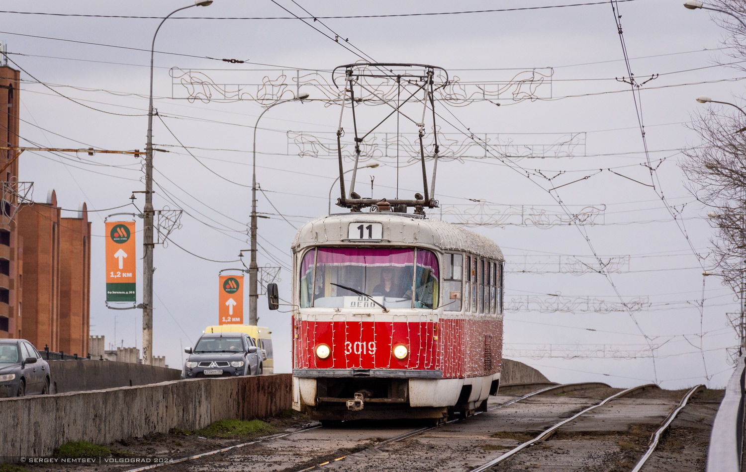 Volgograd, Tatra T3SU (2-door) # 3019
