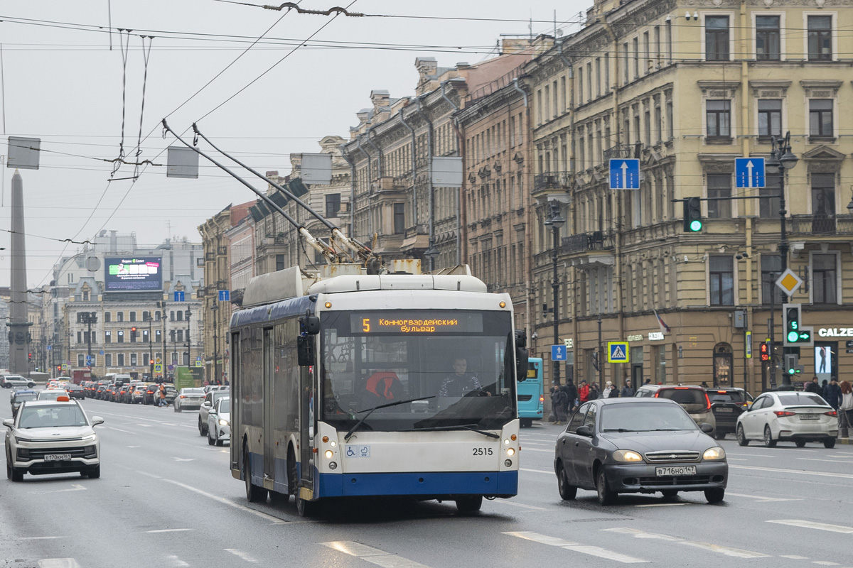 Санкт-Петербург, Тролза-5265.00 «Мегаполис» № 2515