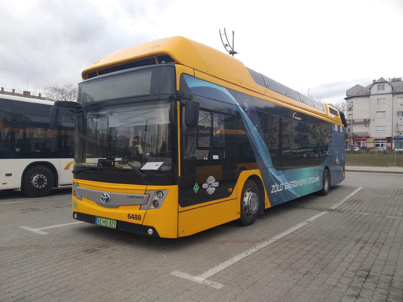 Будапешт, Caetano H2.City Gold № AE HU-829