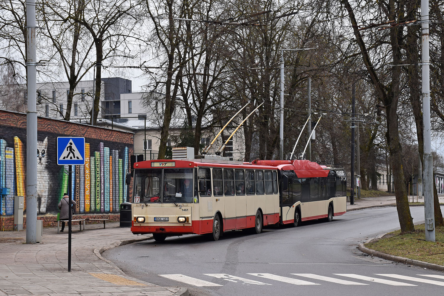 Вильнюс, Škoda 14Tr02/6 № 1461